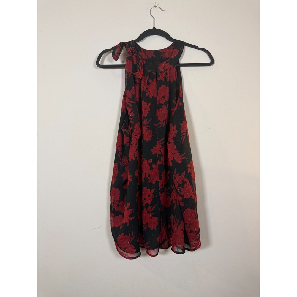 dark romantic vintage goth flowy floral print layered torrid mini dress size 1